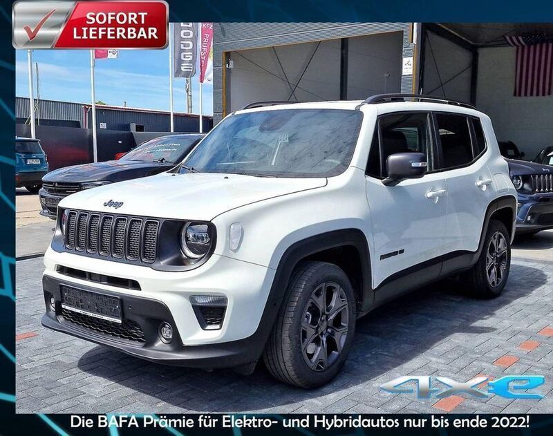Weiß Gebraucht 2022 Jeep Renegade Limited SUV | 31.900 € (Teuer) - Bild 1/4