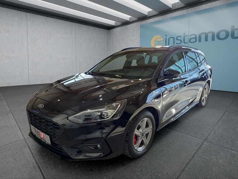 Schwarz Gebraucht 2020 Ford Focus ST-Line X Kombi | 20.499 € (Fairer Preis) - Bild 1/4