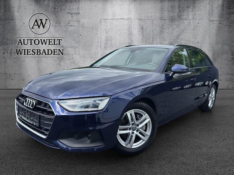 Blau Gebraucht 2022 Audi A4 Basis Kombi | 17.990 € (Fairer Preis) - Bild 1/4