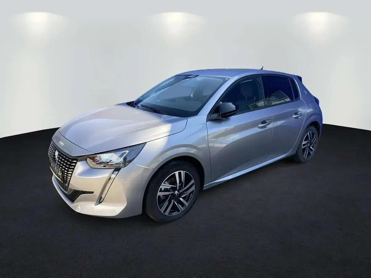 Gebraucht Peugeot 208 Allure 101 PS (74 kW) 2023 Silber Kleinwagen