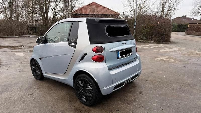 Gebraucht Smart ForTwo Cabrio Brabus 71 PS (52 kW) 2009 Blau Cabrio