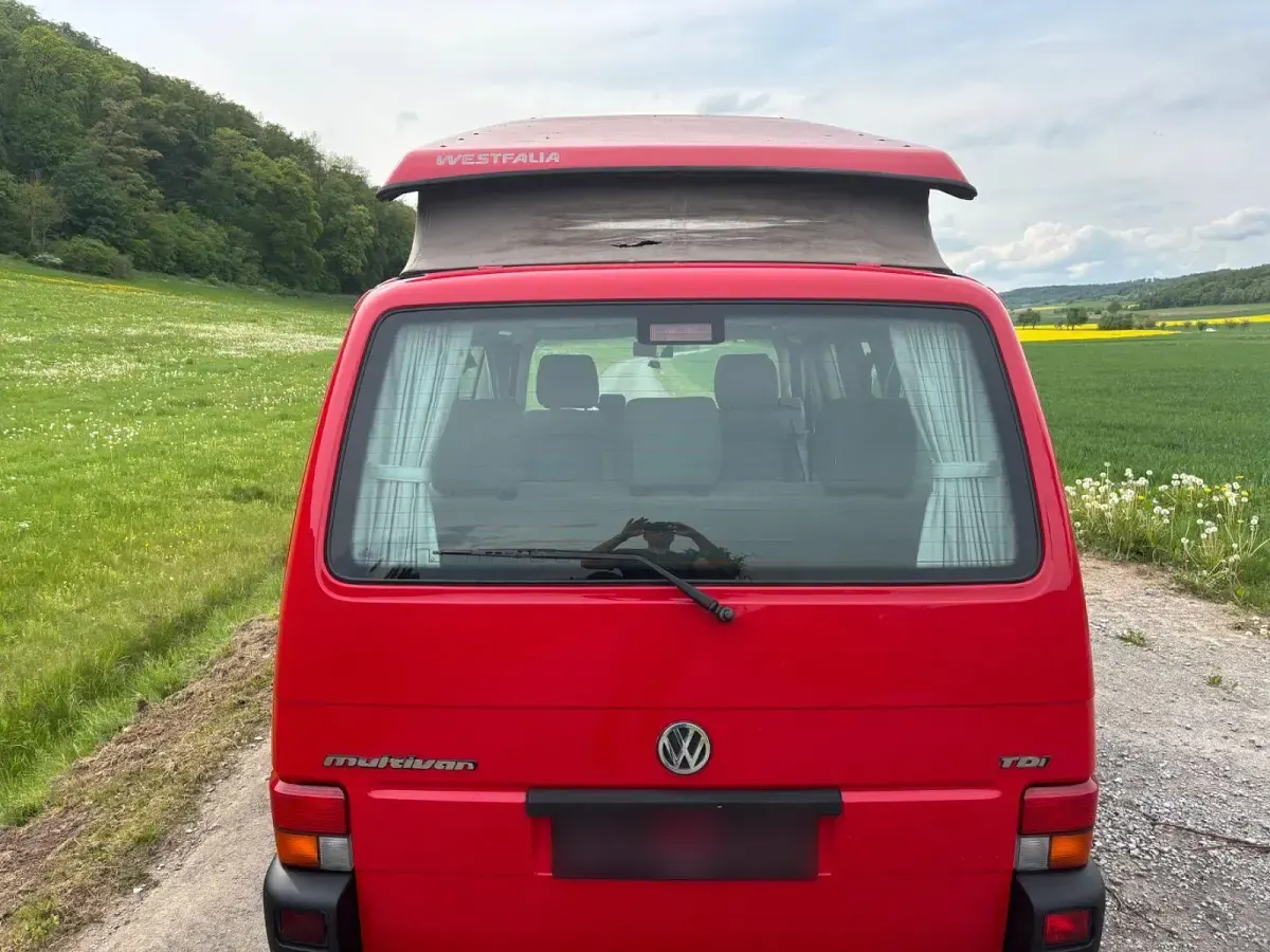 Usado VW T4 102 HP (75 kW) 2003 Vermelho Van