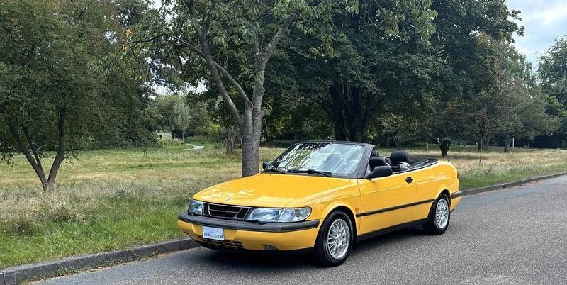 Gelb Gebraucht 1998 Saab 900 Cabriolet Cabrio | 12.750 € - Bild 1/4
