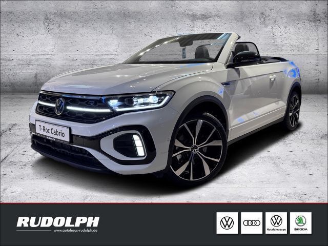 Weiss Gebraucht 2024 VW T-Roc Cabriolet R-line Cabrio | 45.980 € - Bild 1/4