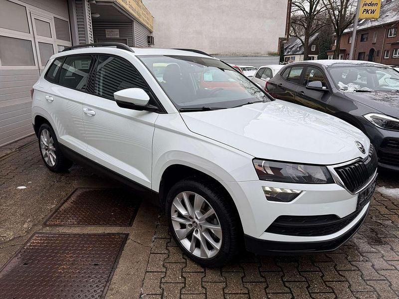 Gebraucht Skoda Karoq Style 150 PS (110 kW) 2018 Laserweiss SUV