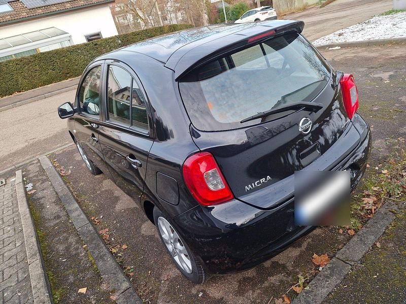 Gebraucht Nissan Micra Acenta 80 PS (58 kW) 2017 Schwarz Kleinwagen