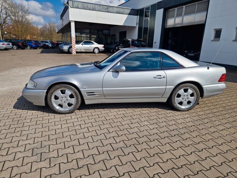Gebraucht Mercedes SL320 224 PS (164 kW) 2001 Silber (metallic) Cabrio