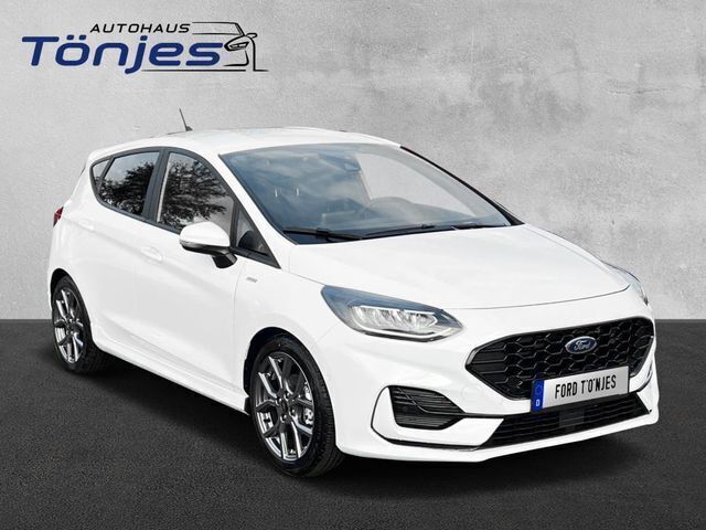 Frozen white Gebraucht 2023 Ford Fiesta ST-Line Kleinwagen | 23.980 € (Teuer) - Bild 1/4