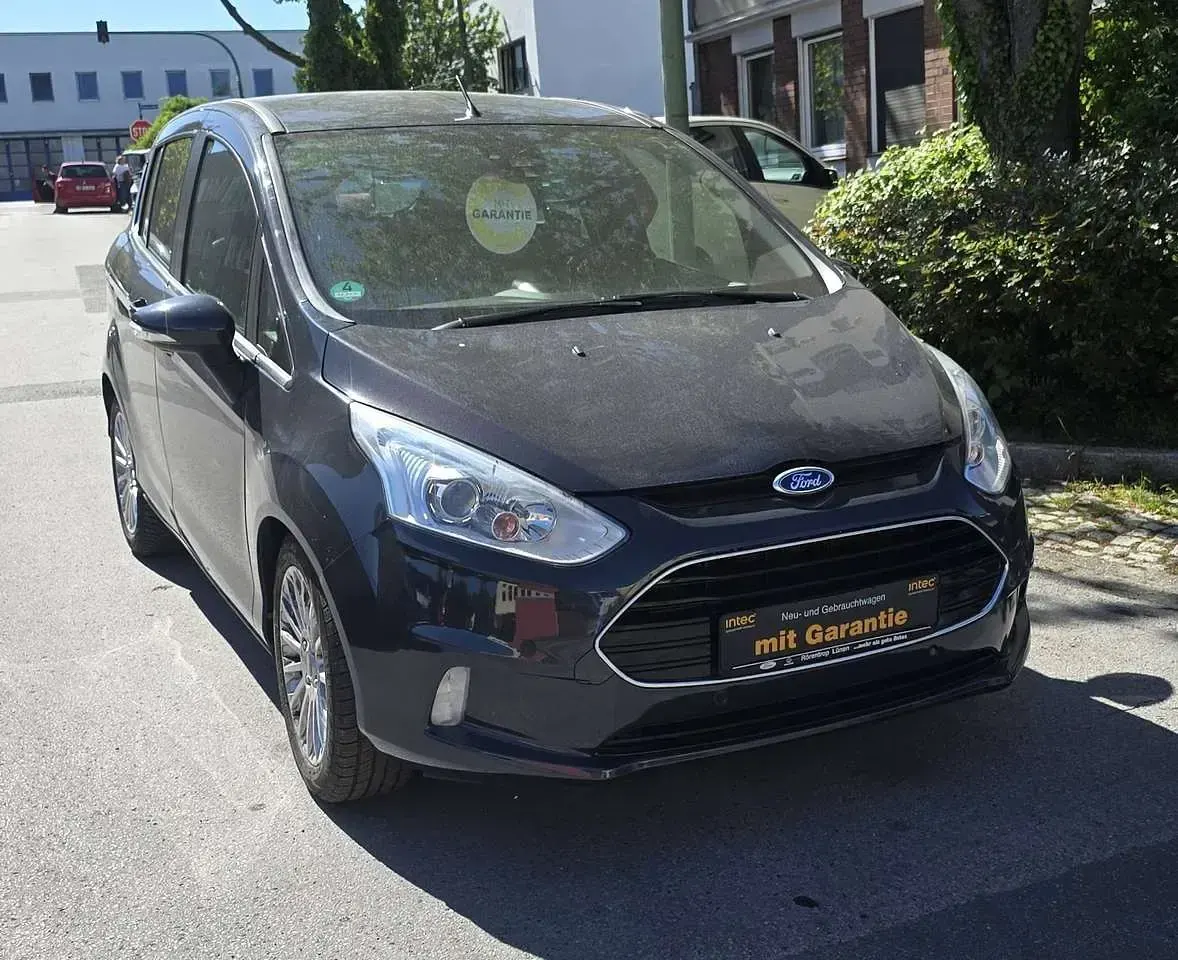 Gebraucht Ford B-MAX Titanium 101 PS (74 kW) 2013 Midnight skygrau metallic Van / Kleinbus