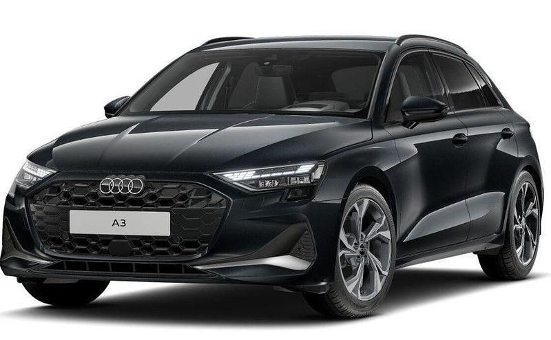Grau (manhattangrau metallic) Gebraucht 2025 Audi A3 Advanced Plus Limousine | 35.890 € (Fairer Preis) - Bild 1/4