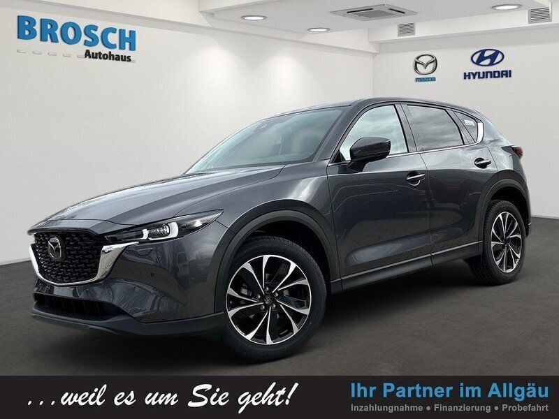 Grau Gebraucht 2023 Mazda CX-5 Exclusive-Line SUV | 36.990 € (Etwas zu teuer) - Bild 1/3