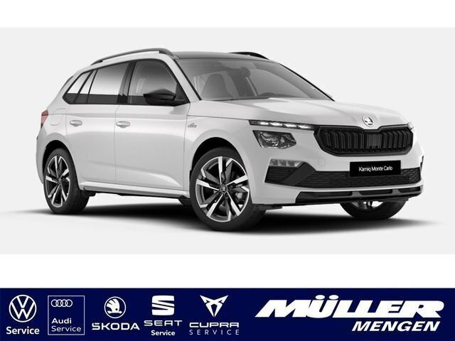 Weiß Gebraucht 2022 Skoda Kamiq Monte Carlo SUV | 33.990 € - Bild 1/4