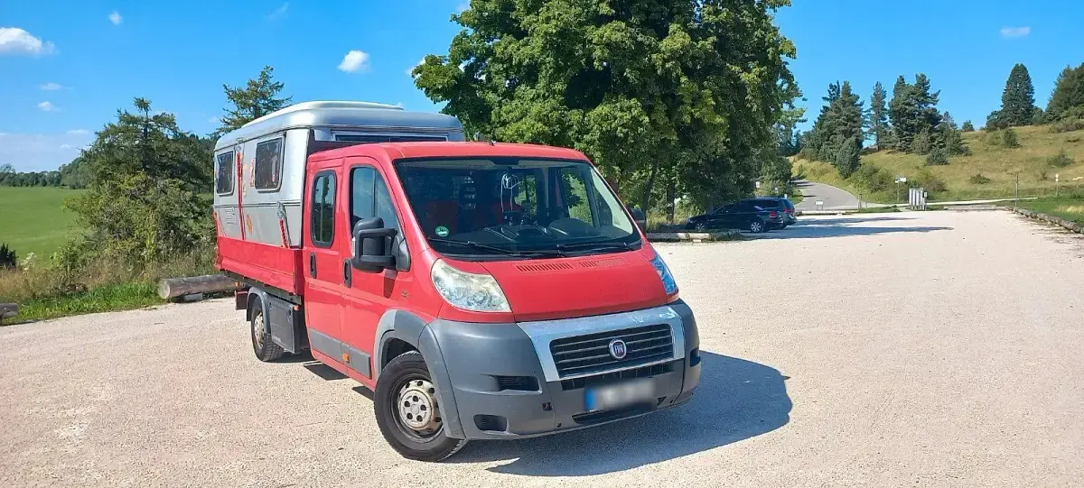 Gebraucht Fiat Ducato 148 PS (108 kW) 2014 Rot Van