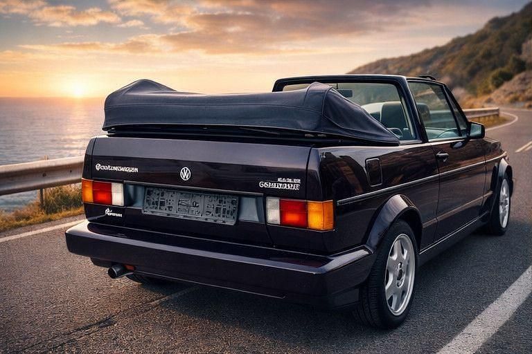 Gebraucht VW Golf Cabriolet 102 PS (75 kW) 1993 Violett Cabrio