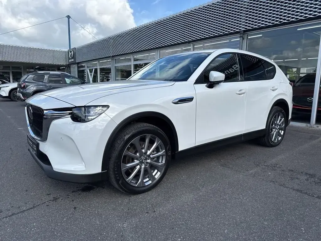 Gebraucht Mazda CX-60 Exclusive 328 PS (241 kW) 2022 Weiß SUV