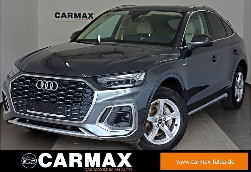 Daytonagrau (metallic) Gebraucht 2021 Audi Q5 Sportback Ambiente SUV | 37.500 € (Guter Preis) - Bild 1/4