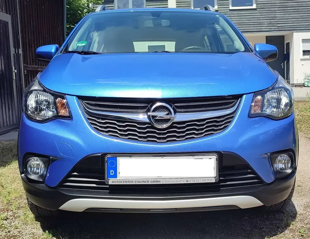 Gebraucht Opel Karl Rocks 75 PS (55 kW) 2017 Blau Kleinwagen