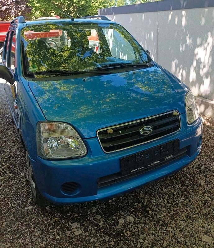 Blau Gebraucht 2004 Suzuki Wagon R Kleinwagen | 1.599 € - Bild 1/4