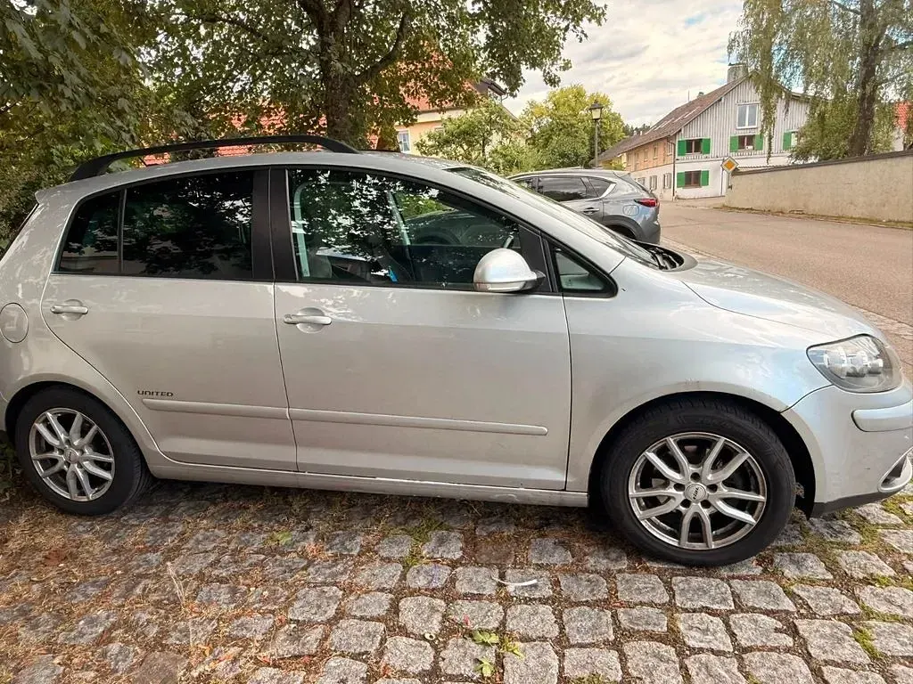 Gebraucht VW Golf Plus United 122 PS (89 kW) 2008 Silber Van / Kleinbus