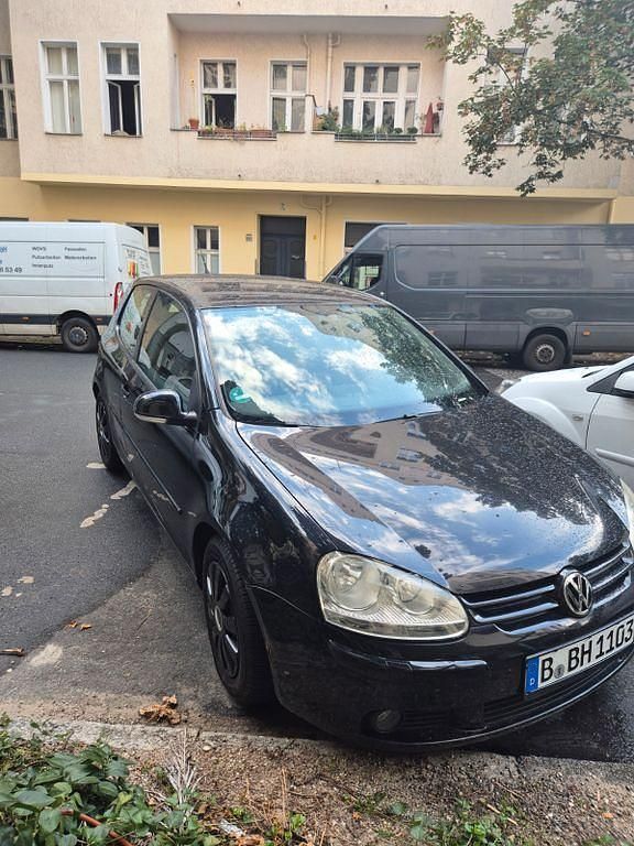 Schwarz Gebraucht 2007 VW Golf V Comfortline Limousine | 3.450 € (Fairer Preis) - Bild 1/4