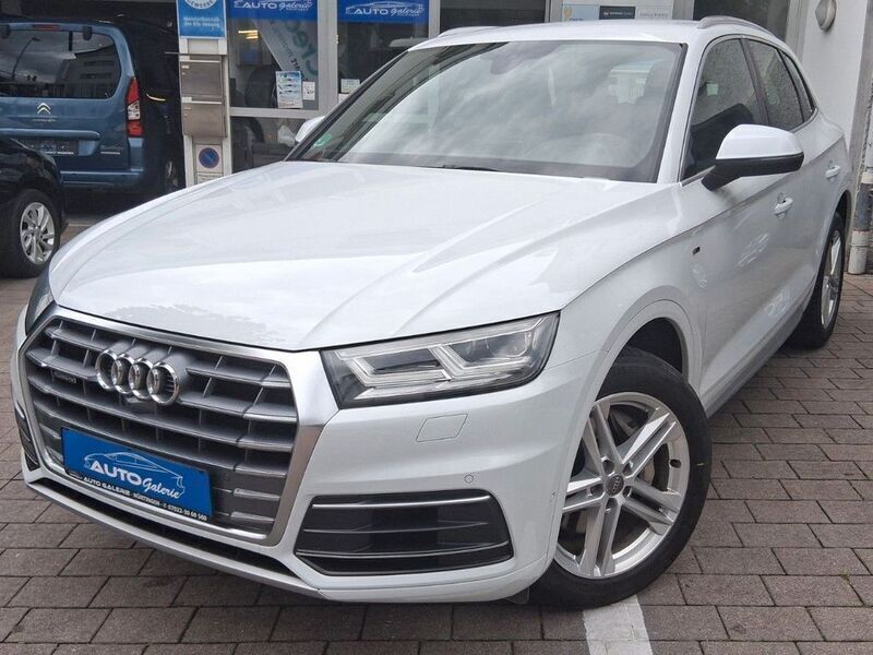 Gletscherweiß metallic Gebraucht 2019 Audi Q5 S-Line SUV | 30.900 € (Guter Preis) - Bild 1/4