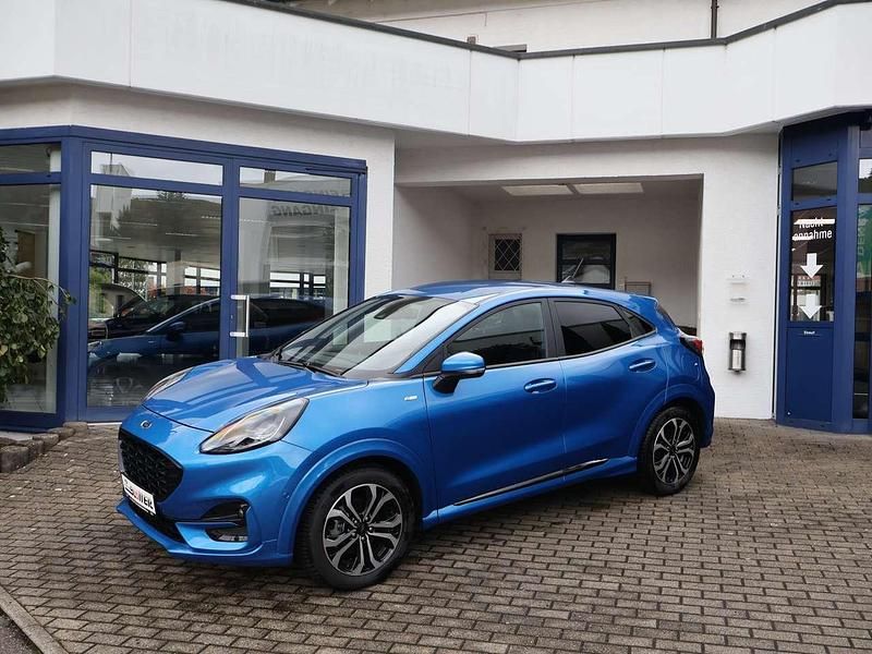 Desert island blue Gebraucht 2024 Ford Puma ST-Line SUV | 25.880 € (Fairer Preis) - Bild 1/3