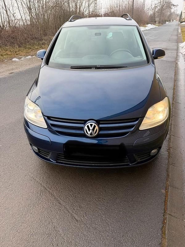 Gebraucht VW Golf Plus United 101 PS (74 kW) 2008 Blau Van / Kleinbus