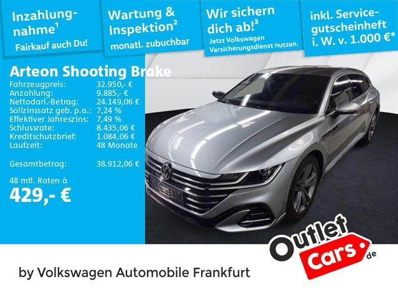 Pyritsilber metallic Gebraucht 2023 VW Arteon R-line Kombi | 32.950 € (Guter Preis) - Bild 1/3