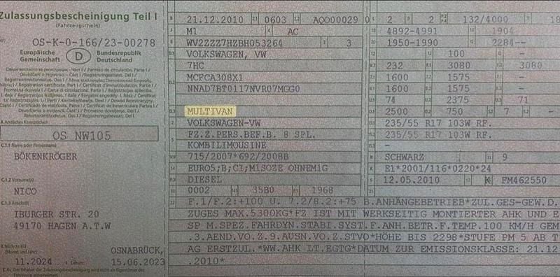Second-hand VW T5 184 CP (135 kW) 2010 Negru Van