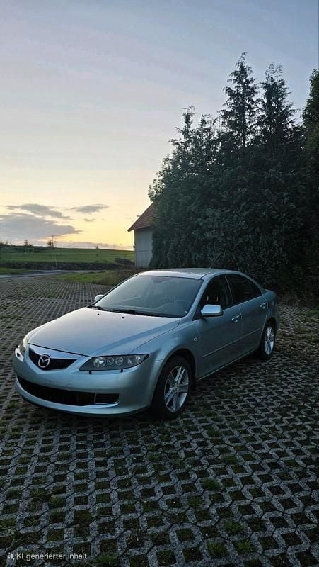 Silber Gebraucht 2007 Mazda 6 Limousine | 2.000 € (Superpreis) - Bild 1/4