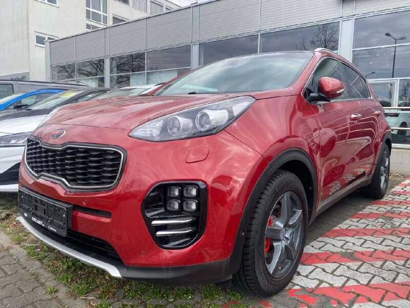 Rot Gebraucht 2016 Kia Sportage GT-Line SUV | 17.970 € (Fairer Preis) - Bild 1/4