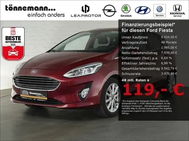 Gebraucht Ford Fiesta Titanium 86 PS (63 kW) 2019 Kleinwagen