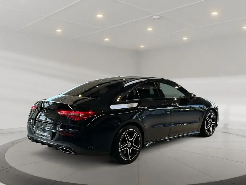 Gebraucht Mercedes CLA200 AMG 150 PS (110 kW) 2020 Metalliclack kosmosschwarz Coupé