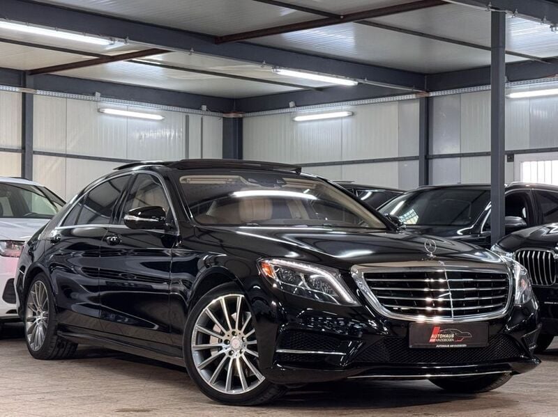 Schwarz Gebraucht 2016 Mercedes S500 AMG Limousine | 37.890 € - Bild 1/4