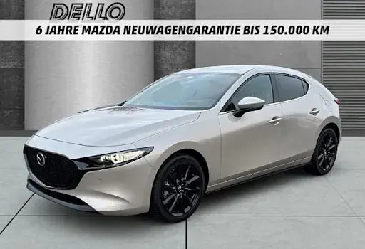 Neu Mazda 3 Center-Line 186 PS (136 kW) 2025 Platinum quartz Limousine