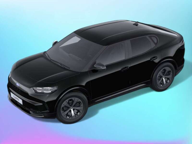 Nowe Ford Capri Extended Range 210 kW (286 KM) 2025 Czarny SUV