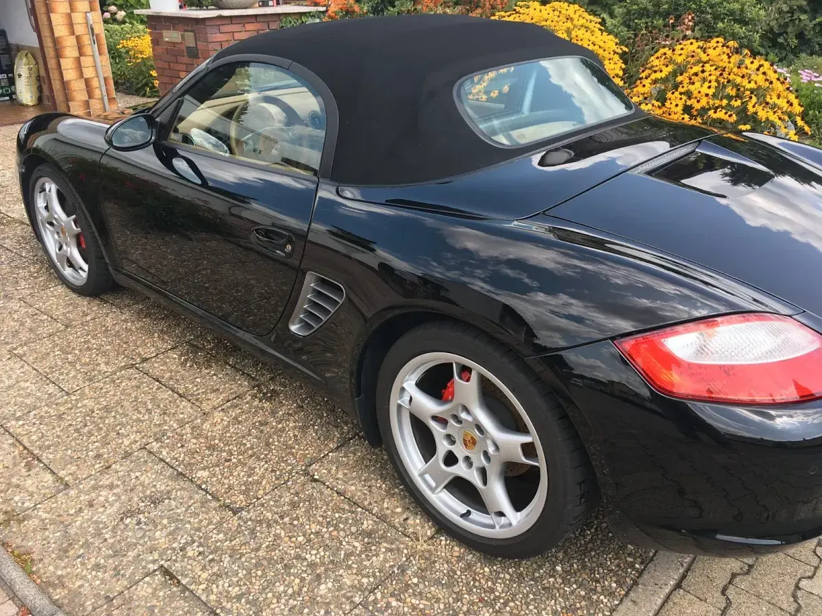 Gebraucht Porsche Boxster S 295 PS (216 kW) 2007 Schwarz Cabrio