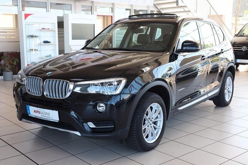 Saphirschwarz Gebraucht 2017 BMW X3 xLine SUV | 22.999 € (Fairer Preis) - Bild 1/4