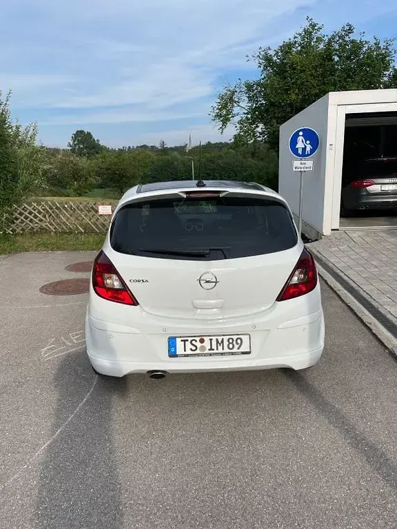 Gebraucht Opel Corsa OPC 101 PS (74 kW) 2009 Weiß Kleinwagen