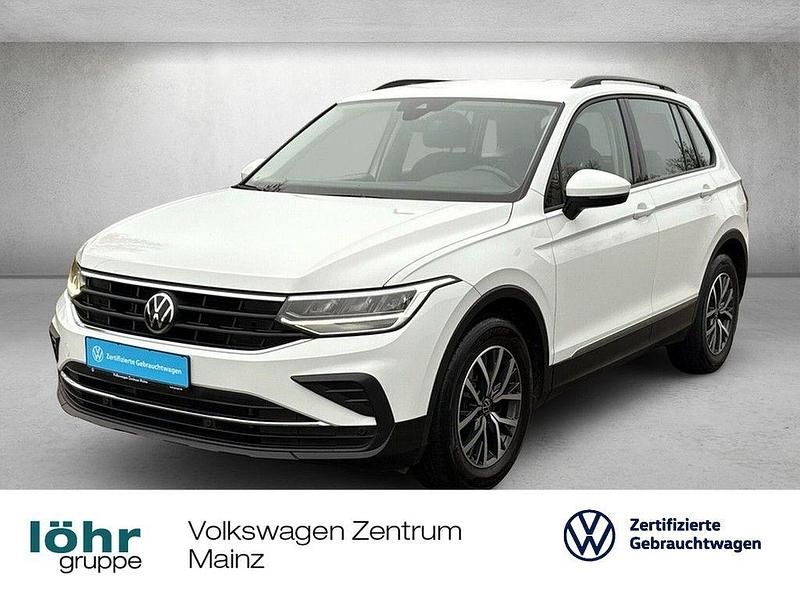 Pure white Gebraucht 2022 VW Tiguan Life SUV | 26.780 € (Guter Preis) - Bild 1/4