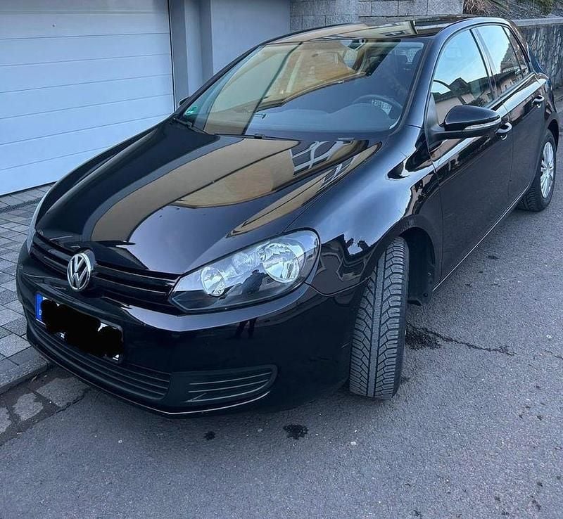 Gebraucht VW Golf VI Trendline 80 PS (58 kW) 2010 Schwarz Kleinwagen