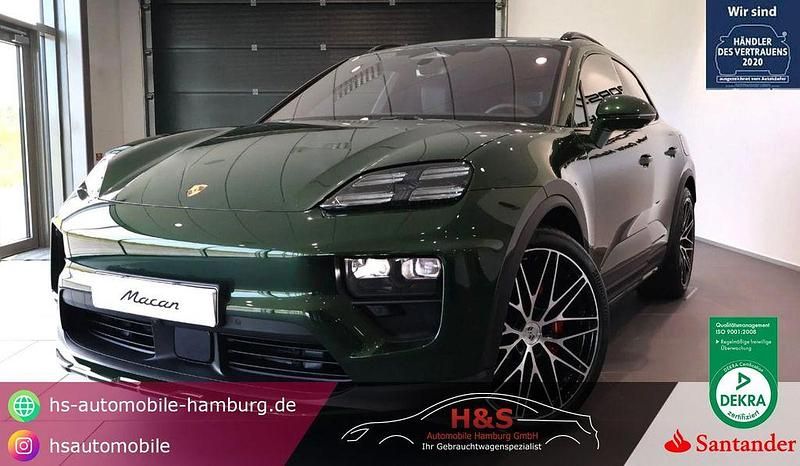 Grün Neu 2025 Porsche Macan 4 Electric SUV | 113.000 € - Bild 1/4