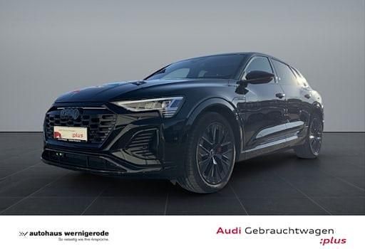 Gebraucht Audi Q8 e-tron S-Line 250 kW (340 PS) 2023 Mythosschwarz metallic SUV