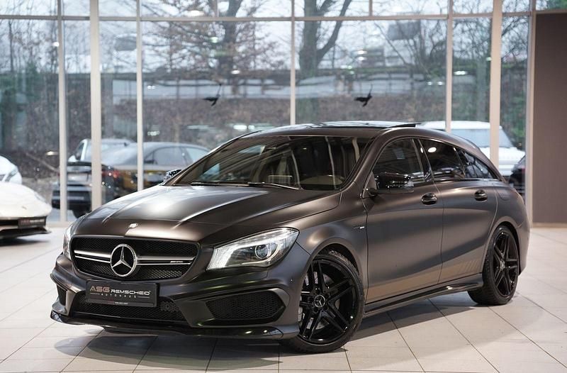 Schwarz Gebraucht 2015 Mercedes CLA45 AMG Shooting Brake AMG Kombi | 25.780 € (Fairer Preis) - Bild 1/3