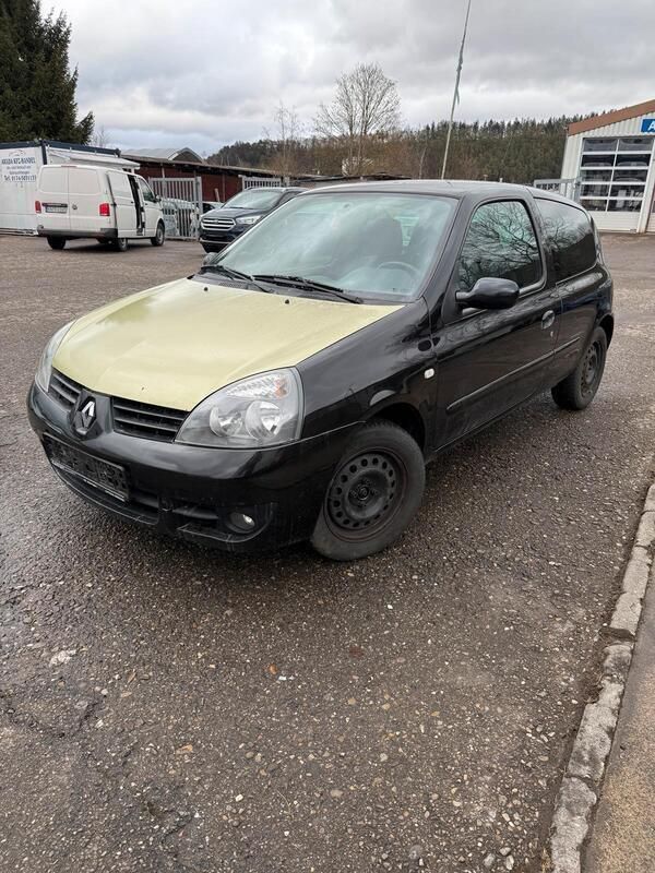 Schwarz Gebraucht 2007 Renault Clio II Kleinwagen | 1.190 € (Guter Preis) - Bild 1/4