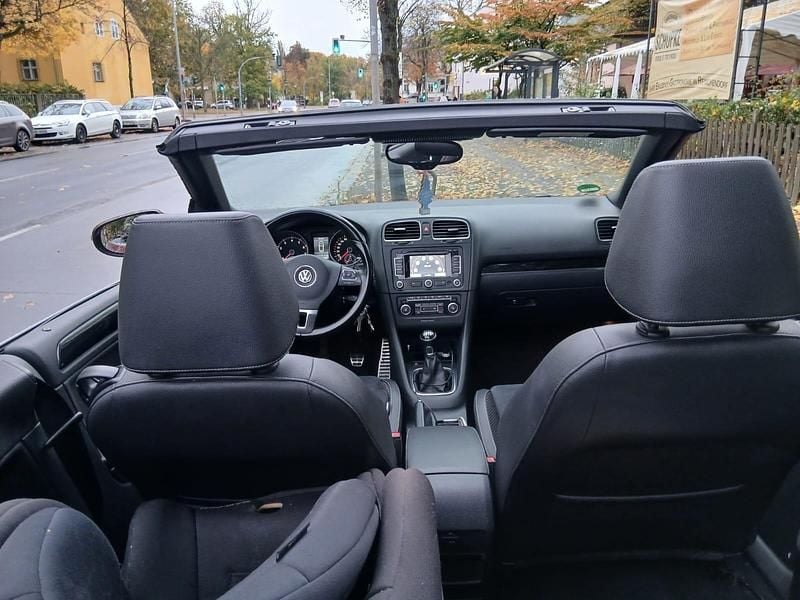 Gebraucht VW Golf Cabriolet 120 PS (88 kW) 2012 Rot Cabrio