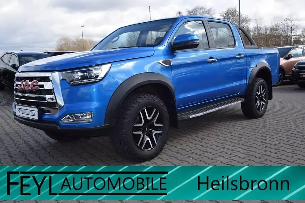 Gebraucht JAC T8 204 PS (150 kW) 2023 Blau Pickup