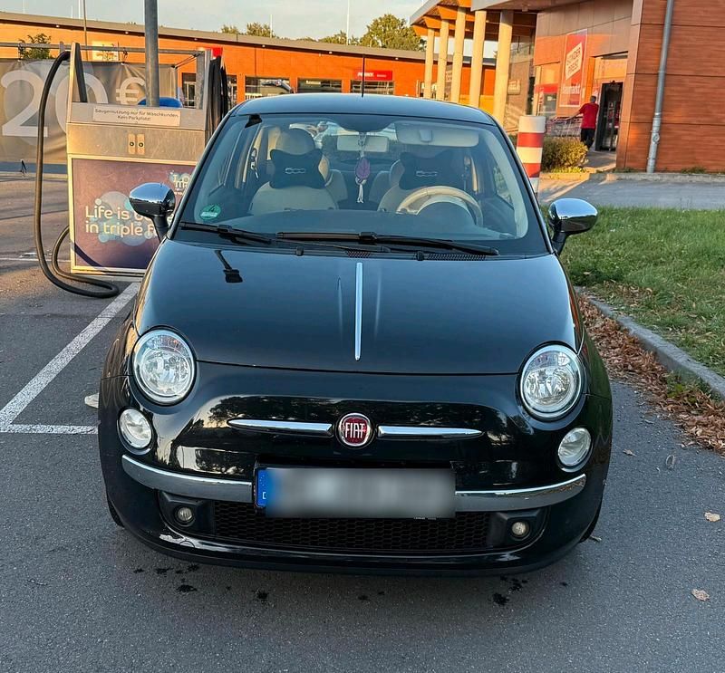 Schwarz Gebraucht 2014 Fiat 500 Kleinwagen | 7.900 € - Bild 1/4