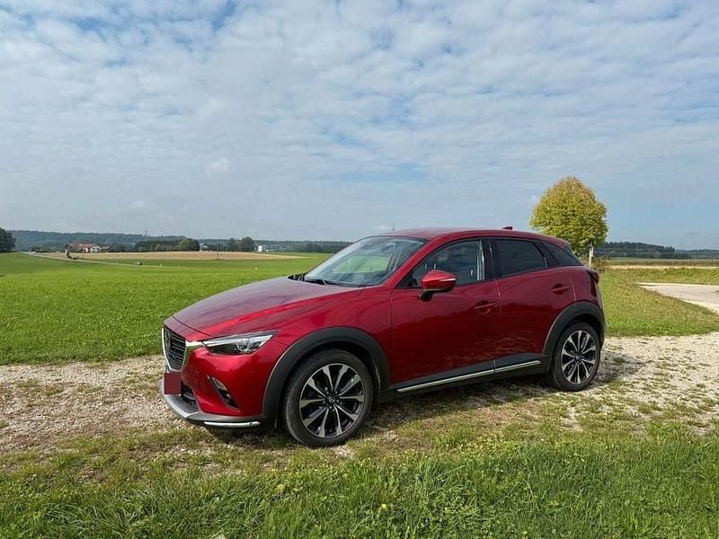 Rot Gebraucht 2019 Mazda CX-3 Sports-Line SUV | 15.500 € (Guter Preis) - Bild 1/4