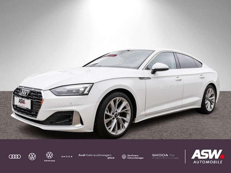 Ibisweiß Gebraucht 2023 Audi A5 Advanced Plus Coupé | 28.360 € (Superpreis) - Bild 1/4